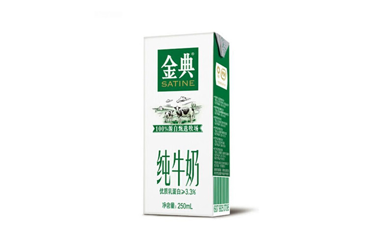 YILI SATINE PURE MILK 250ML